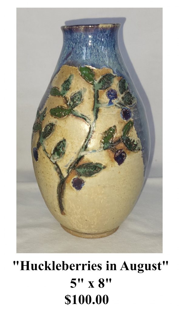 huckleberries in august